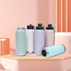 Topnovo 32oz Stainless Steel Water Bottle Vacuum Insulated Wide Mouth Sports Bottle For Gym Outdoor Travel Office Use - Product Image 4