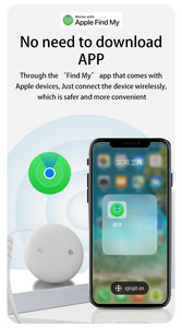 Mini traceur GPS intelligent pour <span class=keywords><strong>voiture</strong></span>/moto/clé - Compatible avec Apple Find My, NFC activé, étanche IPX6, autonomie <span class=keywords><strong>de</strong></span> 1 an, suivi en temps réel - Product Image 3