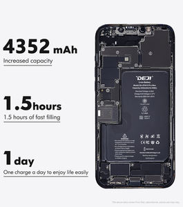 แบตเตอรี่ DEJI สำหรับ <span class=keywords><strong>iPhone</strong></span> 6S <span class=keywords><strong>6</strong></span> P 6SP 7 7 7P 8 8 8P X XR XS 11 12 Min 13 PRO MAX 14 15 16 <span class=keywords><strong>PLUS</strong></span> ทุกรุ่นการผลิตแบตเตอรี่โทรศัพท์ - Product Image 4