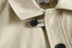 Design personalizzato in cotone swill <span class=keywords><strong>giacca</strong></span> <span class=keywords><strong>camicia</strong></span> da lavoro per gli uomini grandi tasche sul petto con decorazione modello Cargo <span class=keywords><strong>stile</strong></span> - Product Image 4