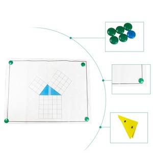 Nouveau diagramme de preuve de théorème de Pythagore de <span class=keywords><strong>mathématiques</strong></span> en plastique Excellent état - Product Image 3