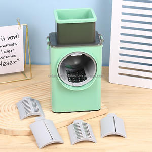 Accessoires de cuisine, <span class=keywords><strong>hachoir</strong></span> à aliments manuel, mandoline ronde à manivelle, trancheuse à aliments, <span class=keywords><strong>hachoir</strong></span> rotatif, râpe à fromage avec poignée - Product Image 3