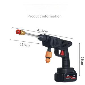 Pistolet de lavage haute pression domestique de qualité supérieure avec longue tige, poignée caoutchoutée et buse noire – Garantie 1 an - Product Image 2