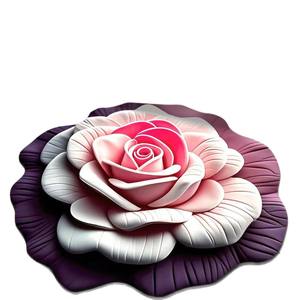 Tapis en terre de diatomée 3D à motif floral Alien Shape, antidérapant, pour salon, chambre à coucher, tapis de sol, coussin doux, décoration intérieure - Product Image 2