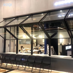 Popular Outdoor Fast Food Kiosk Aluminum Alloy <strong>Folding</strong> <strong>windows</strong> <strong>Folding</strong> Glass <strong>windows</strong> and Double <strong>Folding</strong> <strong>windows</strong> - Product Image 1