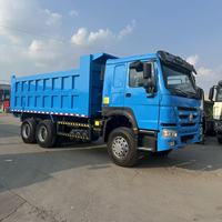 Camions bennes d'occasion Sinotruk Howo 6x4 10 roues 371 CV 30 tonnes 50 tonnes Moteur diesel