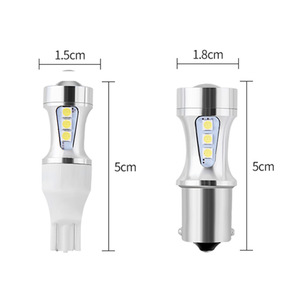 Ampoules LED de recul pour voiture à haute luminosité, 12V, ultra-lumineuses, haute performance, feux modifiés, T15, T20, 1156, 1157, blanc. - Product Image 4