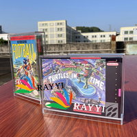 Boîte de jeu vidéo en acrylique RAYYI Boîte de jeu Nintendo Switch en acrylique transparent Vitrine de protection