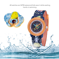 Montre pour enfants, étanche 30M, analogique, montres de dessin animé pour enfants, outil d'apprentissage pour apprendre à lire l'heure, cadeau pour garçons et filles