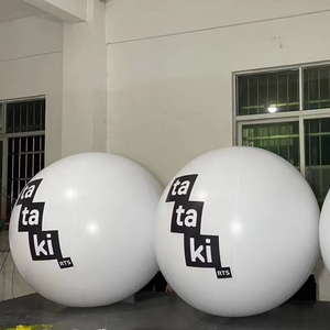 热卖定制Logo户外广告促销巨型充气充气气球 - Product Image 3