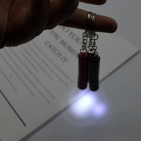 Cadeau promotionnel lampe de poche led torches lumière lampe électronique lampe de poche porte-clés
