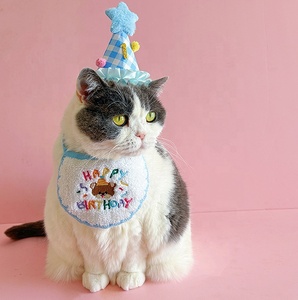 Vente directe : Bavoir-écharpe cache-cou pour <span class=keywords><strong>chien</strong></span>, personnalisé, écologique, en polyester uni, tendance, pour <span class=keywords><strong>anniversaire</strong></span> et anti-bave - Product Image 5