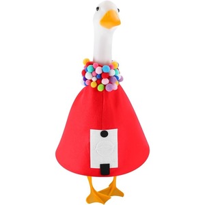 Costume d'oie mignon Halloween Pom Poms boules Costume pour <span class=keywords><strong>décoration</strong></span> <span class=keywords><strong>de</strong></span> pelouse vêtements d'oie pour Statue <span class=keywords><strong>de</strong></span> ciment extérieur jardin cour Patio Art - Product Image 1