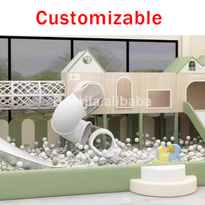 Safety Standard Kids Indoor Playground <b>Equipment</b> for Children with Soft Impact Flooring and <b>Secure</b> Barriers for Toddler Safety - Product Image 4