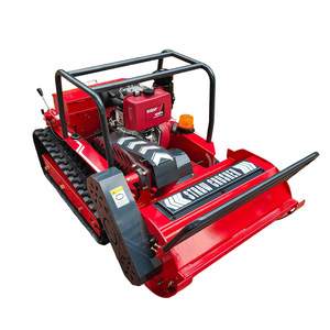 Tondeuse autoportée Koop Track à moteur 4 temps à essence, avec broyeur à fléaux, qualité professionnelle - Product Image 5