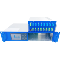 Module Réseau FTTH Fullwel 2U Rack XGS-PON G-PON & CATV Type WDM EDFA Amplificateur Optique avec Sortie Combinée 8 Ports