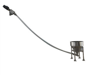 Flexibele Schroeftransporteur Met Rvs Hopper - Product Image 1