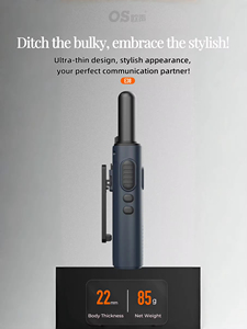 E38วอล์กกี้ทอล์กกี้หน้า<span class=keywords><strong>จอ</strong></span> LED 400-520MHz SINGLE band UHF 99 CH ตัวรับส่งสัญญาณแบบพกพาวิทยุ Ham กันน้ำ - Product Image 4