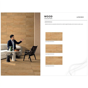 Bark Wood Brown 600x1200mm Rustic Porcelain Wood Tiles Acid Surface Floor <b>Wall</b> Premium Design - Product Image 6