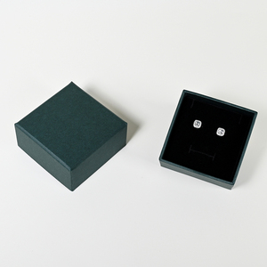 PackSecret Custom Logo Removable <b>Small</b> <b>Lid</b> Base Rigid <b>Box</b> Cardboard Packaging Paper Gift <b>Box</b> with Pouch Set for Jewelry - Product Image 6