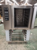 Oven konveksi elektrik komersial, 10 5 18 tingkat nampan 120 250 l propana manual tipe gas roti