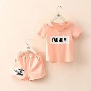 Distributor Indonesia Girls Newborn Organic Clothing Comfort Colors T Shirts Sets For Import China Goods