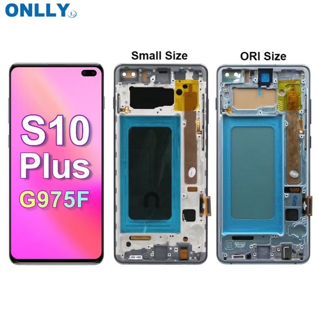 Incell Replacement Display Incell for Samsung S10 Plus S10e Touch Screen with Frame Repair Tools