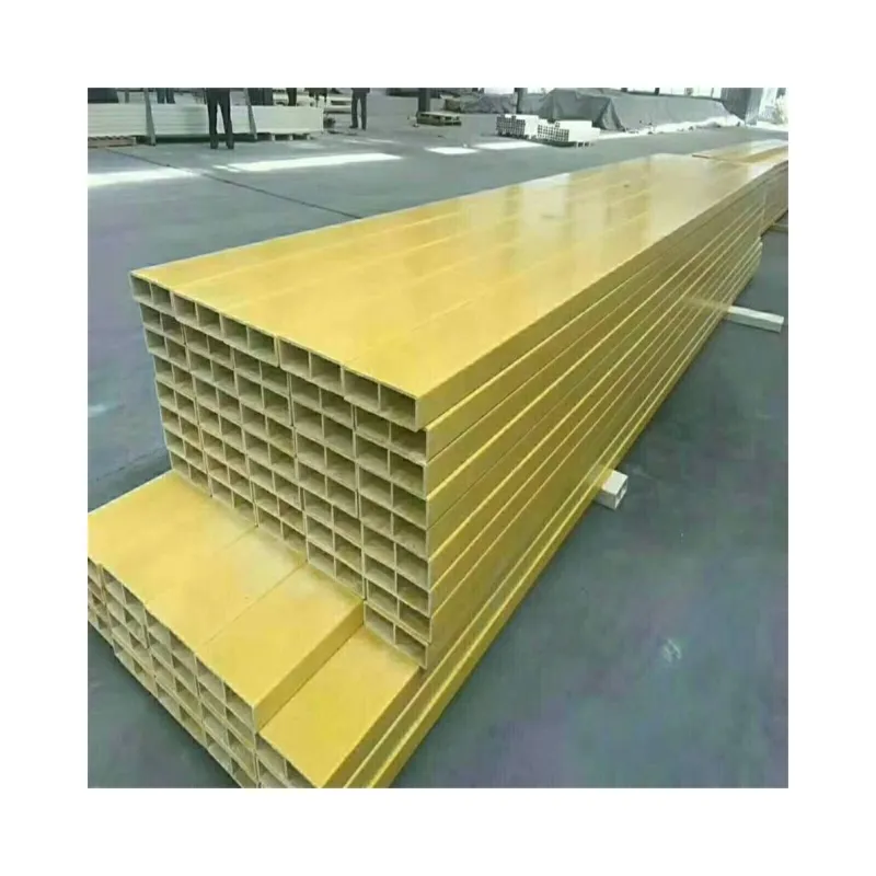 Anti-corrosion Fiberglass Purlin For Factory Roofing Support Beam High Strength Frp Roof Purlin