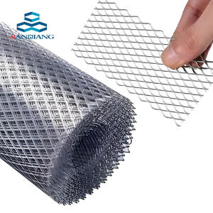 Revestimiento de caucho pintado fachada níquel acero inoxidable elevado 4 pies x 8 pies hojas rampa de estuco malla metálica expandida/marco - Product Image 1