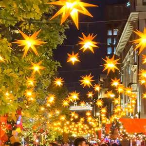 ไฟแอลอีดีจุติของต้นคริสต์มาสของโมราเวียไฟแขวนปาร์ตี้สำหรับตกแต่งเทศกาล - Product Image 1