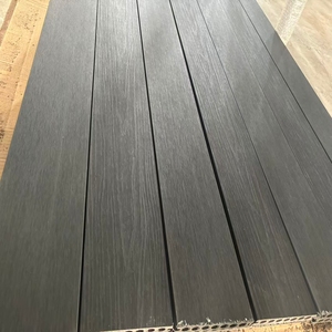 Planche <span class=keywords><strong>de</strong></span> terrasse en WPC imperméable et antidérapante, terrasse composite d'extérieur, anti-UV, jardin, patio, revêtement <span class=keywords><strong>de</strong></span> sol en WPC extérieur - Product Image 1