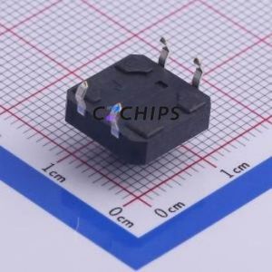 TS-1103T-16 Tactile Switch Through hole-4P,12x12mm Switch Single Pole Single Throw Rectangle Button 1.6N Through Hole - Product Image 2