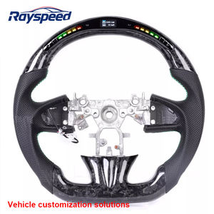 Fibre de carbone de qualité supérieure pour housse de <span class=keywords><strong>volant</strong></span> en cuir, logo personnalisé, design sportif et luxueux pour Chery Tiggo 7 Pro/TIGGO 8 Plus - Product Image 2