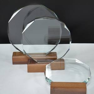 Cadre photo personnalisé en cristal rond en forme de cœur, impression UV <span class=keywords><strong>2D</strong></span>, images en verre, cadeaux pas chers pour mariage, anniversaire - Product Image 5