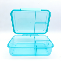 Boîte de rangement alimentaire en PP double couche de qualité supérieure, boîte à lunch pour enfants, ensemble de boîtes bento avec bol