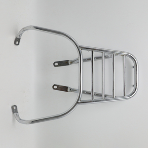 Porte-bagages arrière plat YUNRON TECH en métal, couleur noire, accessoire de moto, adaptable/modernisable, compatible avec le modèle <span class=keywords><strong>Django</strong></span> - Product Image 4