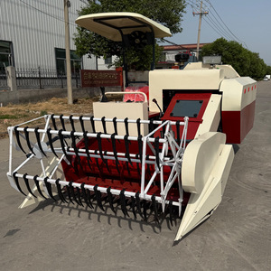 Mini Cosechadora de Arroz de 15 HP con Transmisión por Engranajes, Fácil de Operar, Cosechadora de Granos - Product Image 1
