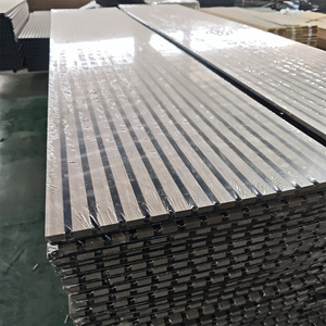 แผ่นผนังอะคูสติก MDF แบบแผ่นไม้ระแนง แผ่นอะคูสติกใยโพลีเอสเตอร์สำหรับกันเสียง สีตามสั่ง ดีไซน์ร่วมสมัย สำหรับใช้ภายในอาคาร - Product Image 3