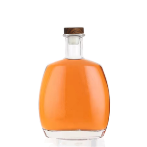 Vente en gros de gin, tequila, rhum, whisky, bouteille plate GREG <span class=keywords><strong>70cl</strong></span>, bouteille en verre blanc cristal pour <span class=keywords><strong>cognac</strong></span>, brandy, 700ml - Product Image 4