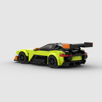 Voiture de course MOC très populaire, compatible avec les briques de marque, jouets de construction éducatifs en plastique à petites pièces pour enfants