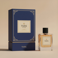 Boîte cadeau de parfum personnalisée écologique avec design gratuit, flacon de parfum 30ml 50ml 100ml avec boîte