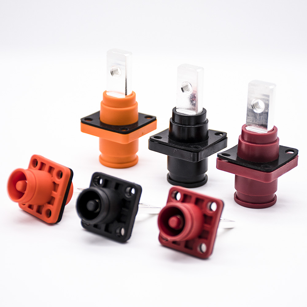 Energiespeicherstecker IP67 2+1+5 Pins 50A 500V Männlich Weiblich - Robuste Industrie Verbindung