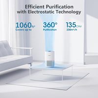 XIAO MI purificateurs d'air maison chambre contrôle intelligent capteur de qualité de l'air petite grande pièce purificateur d'air filtre Hepa