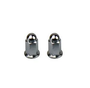 M6 M8 Carbon Steel Flat Cap nuts Factory Wholesale long Hex Flange Dome Cap Nuts