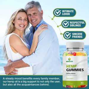 Gomitas de Cáñamo Orgánico para la Relajación y el Sueño con Extracto de Cáñamo, Vitamina E, Complejo B y Omega 3-6-9 - 60 Unidades - Product Image 3