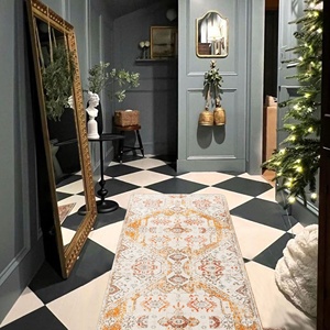 New Arrival Original Design Vintage Persian Style Anti-slip Mat Geometric Area Rug Printed <strong>Doormats</strong> <strong>Runner</strong> Rug - Product Image 4