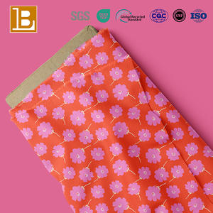 ผ้าทอ BILU ลายดอกไม้สีชมพู <span class=keywords><strong>Marimekko</strong></span> Unikko ผ้าดีไซเนอร์ 100% ผ้าฝ้ายทวิล ป๊อปลิน สำหรับตัดเย็บเสื้อผ้าและชุดเดรส - Product Image 4
