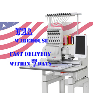High Speed Singe Head Multi Needle Mini Automatic Embroidery Machine Computer Embroidery Machine Price