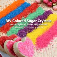 Sucre coloré en poudre, sucre glace solide, saveurs variées, perles de confettis sucrées pour gâteaux, machine à barbe à papa, décoration de pâtisserie
