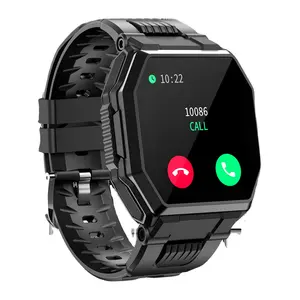 New Age S9 High Quality Ios Android Leather Strap Polar Sport Gps Green Colour Smart Watches With Heart Rate Monitor